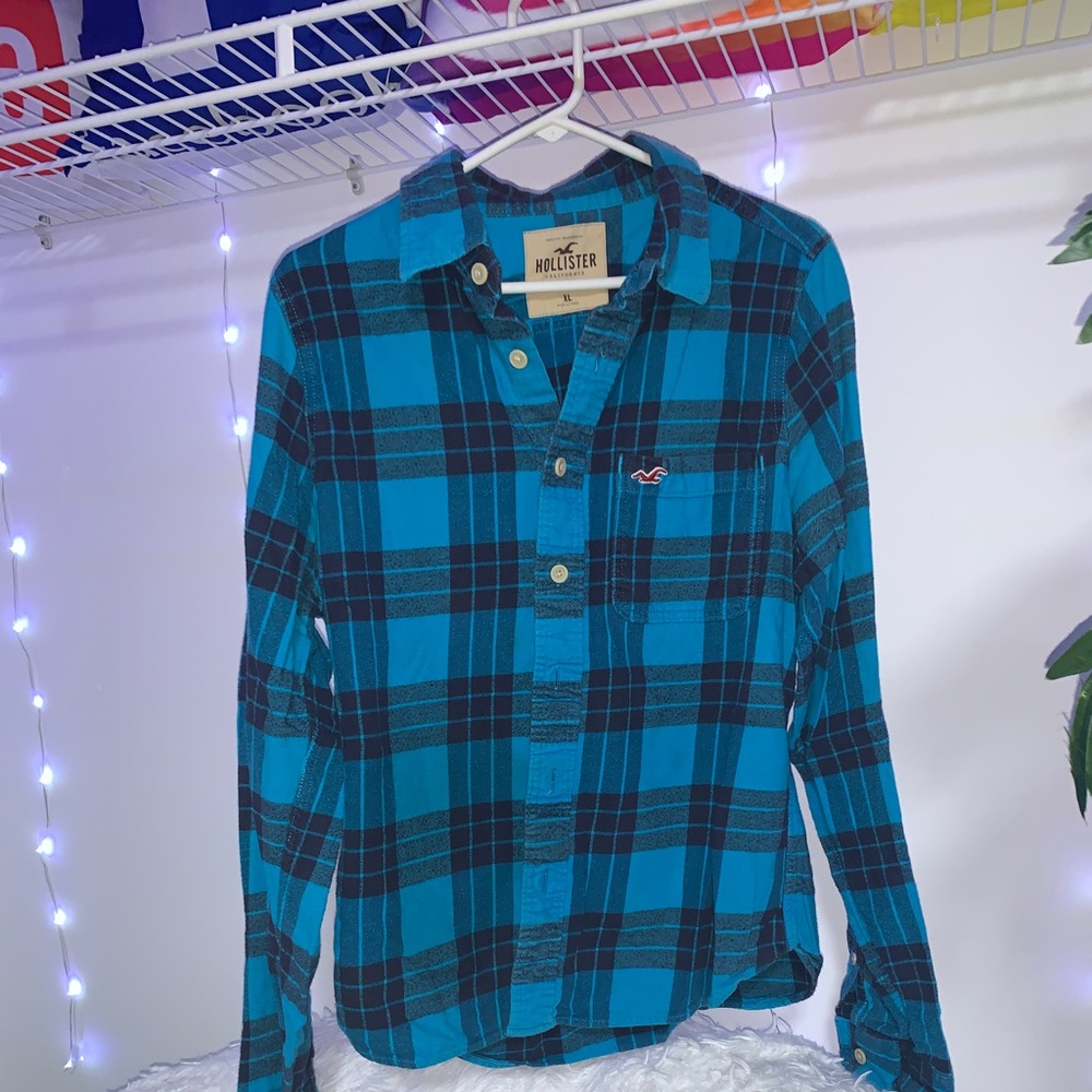 Hollister Flannel Size XL